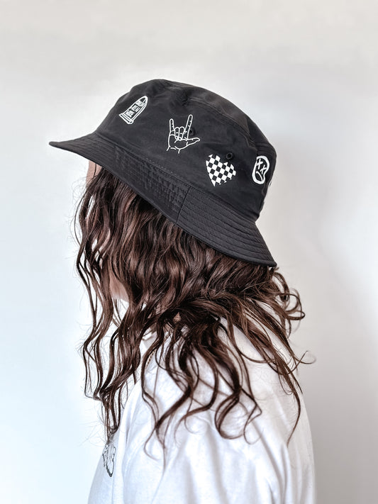 Sticker Bucket Hat